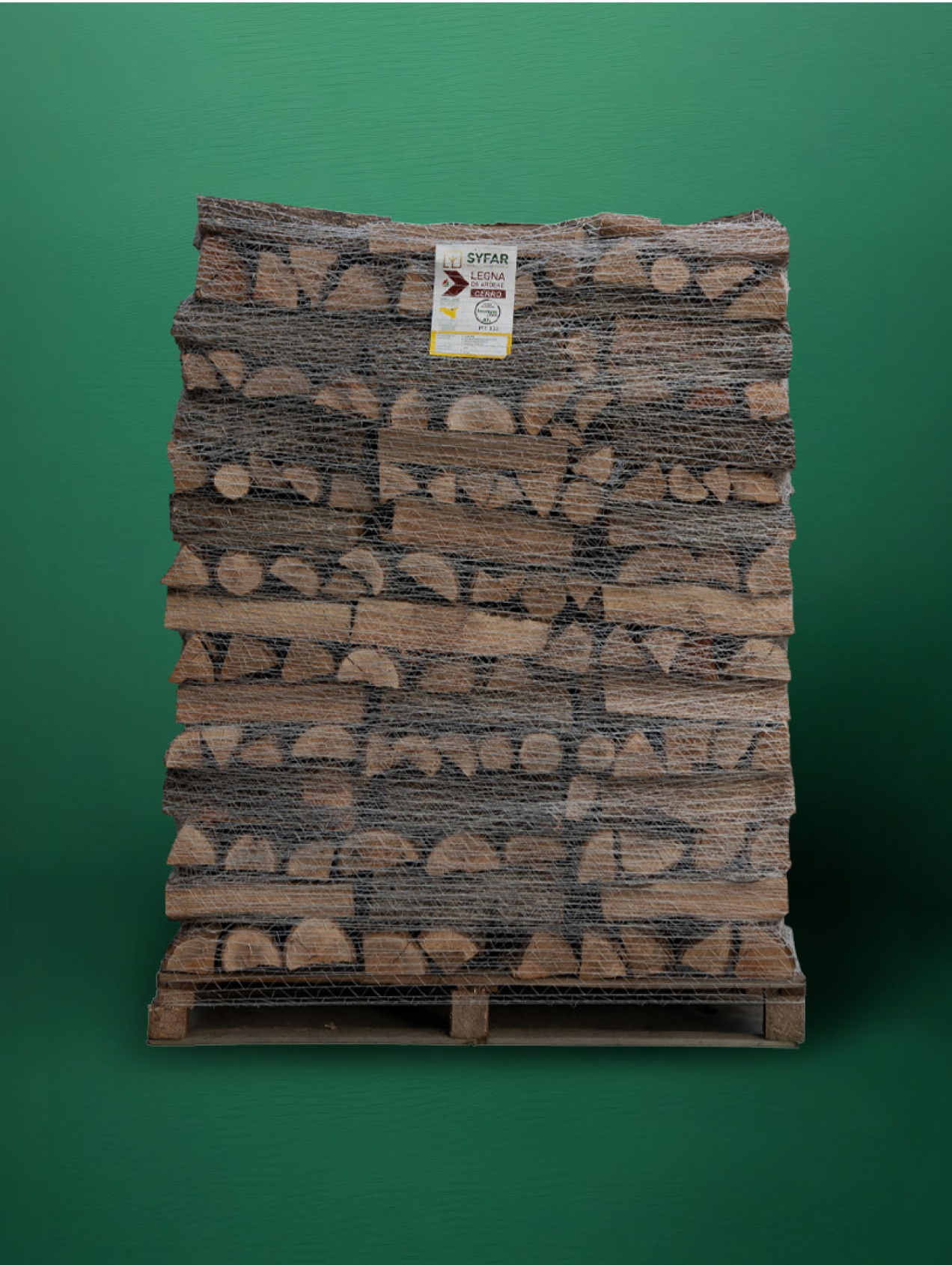 Bancale legna di cerro 650kg